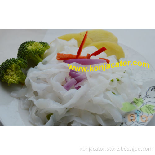Halal certificate instant shirataki konjac noodles high in soluble fiber